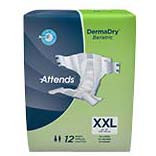 Attends DermaDry Bariatric Briefs XX-Large up to 70"  48DD50-Pack(age)
