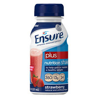 Ensure Plus Strawberry Retail 8oz. Bottle  5257269-Each