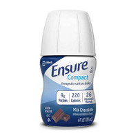 Ensure Compact Therapeutic Nutrition Shake, Milk Chocolate 4oz Bottle  5264362-Each