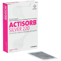 ACTISORB Silver Antimicrobial Dressing 2-1/2" x 3-3/4"  53650220-Pack(age)