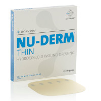 Nu-Derm Thin Hydrocolloid Dressing 4" x 4"  53HCT101-Pack(age)