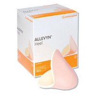 ALLEVYN Non-Adhesive Hydrocellular Dressing 5-1/2" x 4-1/2" Heel  5466007630-Box