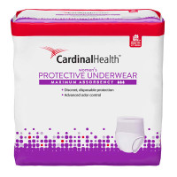 Cardinal Maximum Absorbency Protective Underwear for Women, Extra Large, 58 - 68", 195 - 245 lbs REPLACES ZRPUW16  55UWFXL16-Pack(age)