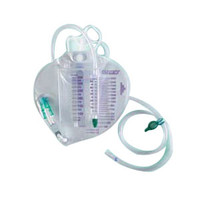 Infection Control Urine Meter 350 mL with Bacteriostatic Collection System Drainage Bag 2,500 mL  57153215A-Each