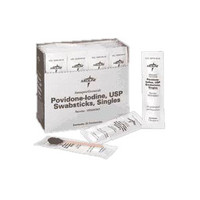 Povidone Iodine 10% USP Swabstick (3/Pk)  60093902-Pack(age)