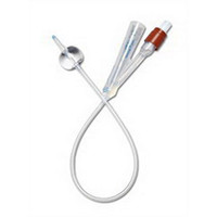 2-Way 100% Silicone Foley Catheter 8 Fr 3 cc  60DYND11553-Each
