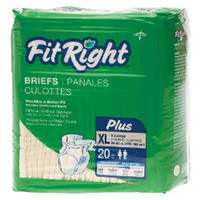 FitRight Plus Brief X-Large 59" - 66"  60FITPLUSXLG-Pack(age)