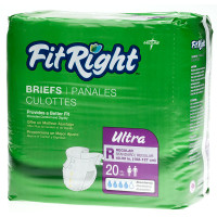 FitRight Ultra Brief Large 48" - 58"  60FITULTRALG-Pack(age)