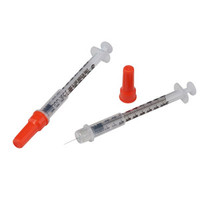 Monoject Insulin Safety Syringe 30G x 5/16", 3/10 mL (100 count)  618881511344-Box