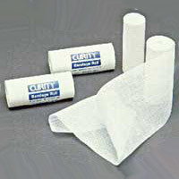 Curity Nonsterile Ready Cut Gauze Bandage Rolls 3" x 10 yds.  681522-Pack(age)