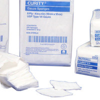 Curity Nonsterile Gauze Sponge 4" x 4"  682733-Pack(age)