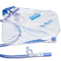 Kenguard Dover Urinary Drainage Bag with Anti-Reflux Chamber and Hook and Loop Hanger 2,000 mL  683512V-Each