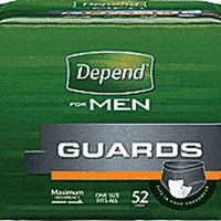 Depend Guard for Men 12"  6913792-Pack(age)