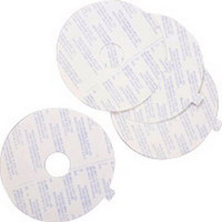 Double-Faced Adhesive Tape Discs 3/4" Opening, 3-7/8" OD, Pre-Cut  72107B-Pack(age)