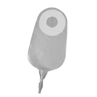 E-Z Drain Two-Piece Urostomy Drainable Pouch Regular, 10" L x 5-3/8" W, Clear, 20 oz.  72EZD36218R-Pack(age)