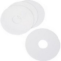 Plastic Foam Pads, 4", 1" Diameter  72FP601-Pack(age)