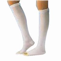 Anti-Embolism Thigh-High Seamless Elastic Stockings Small Long, White  BI111452-Each