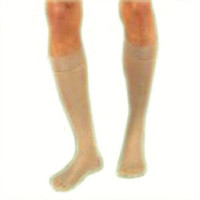 Relief Knee-High Firm Compression Stockings X-Large Full Calf, Beige  BI114624-Each