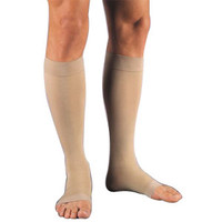 Relief Knee-High Firm Compression Stockings Large Full Calf, Beige  BI114696-Each