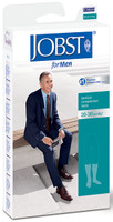 Men's Knee-High Ribbed Compression Socks Medium, Khaki  BI115101-Each
