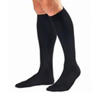 Knee-High Extra-Firm Opaque Compression Stockings Medium, Black  BI115169-Each