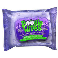 Boogie Wipes Saline Nose Wipes Grape Scent  BOO897752002082-Pack(age)