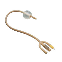 Dover Silicone Elastomer Coated Latex Foley Catheter, 5 mL, 3-Way, 20 fr  618887688201-Each