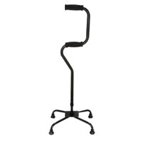 HealthSmart Sit-to-Stand Quad Cane, Small Base  6450215100200-Each