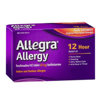 Allegra Allergy 12 Hour Non Drowsey Tablet  CHA04116741314-Each