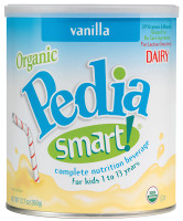 Pediasmart Organic Dairy, Vanilla  CO88101M-Case