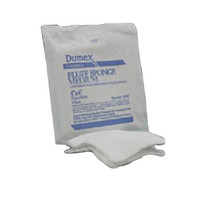 Gazetex 100% Cotton Non-Sterile Fluff Sponge 7-3/4 x 8-3/4", 6-Ply  DE9334-Pack(age)"