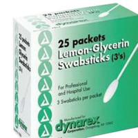 OralSwabstick 3's Style, Lemon-Glycerin Flavored  DX1216-Pack(age)