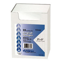 Surgical Gauze Sponge Sterile 2's, 4 x 4", 8-Ply  DX3342-Pack(age)"
