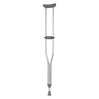 EZ Adjust Aluminum Crutches with Euro - Style Clip and Accessories  FG104308-Case