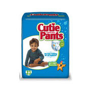 Cuties Refastenable Training Pants for Boys 2T-3T, up to 34 lbs.  FQCR7007-Pack(age)