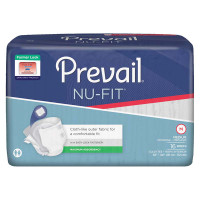 Prevail Nu-Fit Adult Brief Medium 32 - 44"  FQNU0121-Pack(age)"