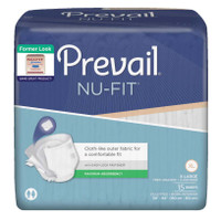 Prevail Nu-Fit Adult Brief X-Large 59 - 64"  FQNU0141-Pack(age)"