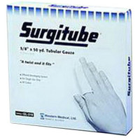 Surgitube Tubular Gauze Bandage, Size 2 White, 7/8 x 5 yds. (Large Fingers and Toes)  GL205W-Pack(age)"