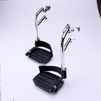 Swingaway Aluminum Footrests, 3-1/2 Hanger Pin Spacing  INVT93AA-Pack(age)"