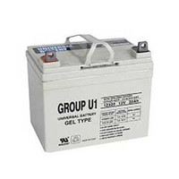 Gel Battery, 31 Amp/Hour, 12V  INVU1GEL2-Pack(age)