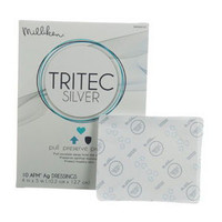 Tritec Silver Antimicrobial Wound Dressing 4 x 5"  MQ3000005137-Each"