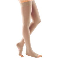 Mediven Plus Calf with Silicone Band, 20-30, Open Toe, Beige, Size 5  NE17905-Pack(age)