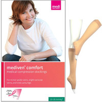 Mediven Comfort Calf, 20-30, Open, Wheat, Size 5  NE47385-Pack(age)