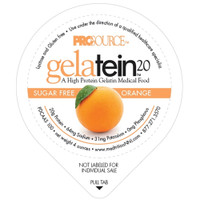 Prosource Gelatin 20 Orange Protein, 4 oz. Cup,  88 Cal  NS11691-Case