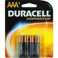 Duracell AAA Battery (4 count)  PH1086305-Pack(age)
