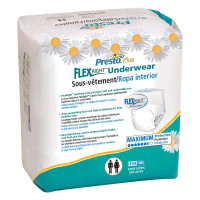 Presto Flex Underwear, Large 58-68", Better Absorbency  PRTAUB24040-Pack(age)"