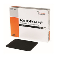 IodoFoam Controlled Release Iodine Foam Wound Dressing, 4 x 5"  PWCS4502-Case"