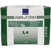 Abri Form Comfort Extra Plus Brief, Large, 39 - 59"  RB4168-Case"