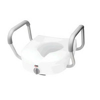 E-Z Lock Raised Toilet Seat with Armrests 5  RMB30400-Case"