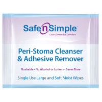 Peri-Stoma Adhesive Remover Wipe, 5/Package  RRSNS00505-Pack(age)